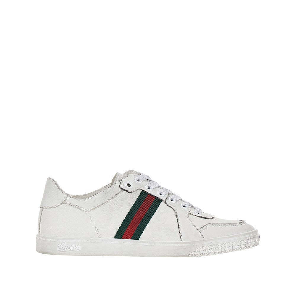 Gucci Stretch Leather Sneakers